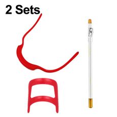 2 set Strumenti da barbiere da barbiera per lo stile della barba, stile: forma di forma+penna+modello a barba