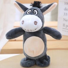 Giocattolo interattivo per animali domestici elettronico Smart Walking Talking Small Donkey Children Birthday Gift