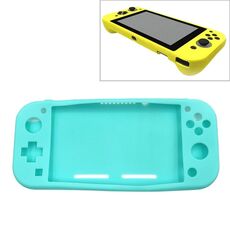 Custodia protettiva in silicone a copertura totale per console di gioco per Nintendo Switch Lite / Mini (verde)