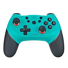 Controller di gioco gamepad Bluetooth con joypad a 6 assi per Switch Pro (verde)
