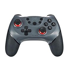 Controller di gioco gamepad Bluetooth Joypad a 6 assi per Switch Pro (grigio)