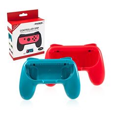 DOBE TNS-851B Controller Grip per Nintendo Switch Joy con (rosso + blu)