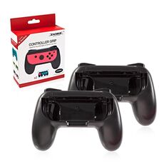 Grip del controller del DBE TNS-851 per Nintendo Switch Joy con (nero)