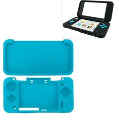 Cassa protettiva in silicone ospite per nuovo 2DSLL (blu)