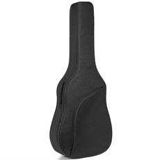 Custodia per chitarra ispessita in tessuto Oxford impermeabile, dimensioni: 36-38 pollici (nero)
