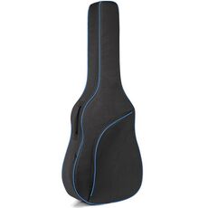 Custodia per chitarra ispessita in tessuto Oxford impermeabile, dimensioni: 36-38 pollici (blu)