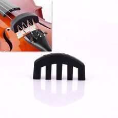10 pezzi silenziatore silenziatore muto attrezzatura sourdine per violino (nero)