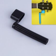 Cono tirante per corde in ABS da 10 pezzi per chitarra (nero)