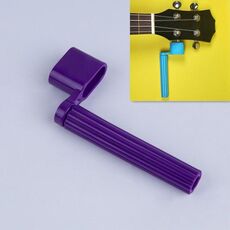 Cono tirante per corde con corda superiore in ABS da 10 pezzi per chitarra (viola)