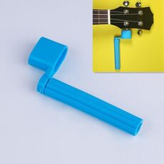 Cono tirante per corde con corda superiore in ABS da 10 pezzi per chitarra (blu)