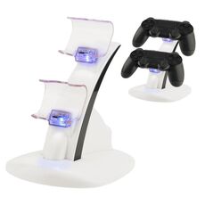IPLAY LED Micro Dual Controller Portabatterie Caricabatterie 2 LED Micro USB Maniglia Fast Charging Dock Dock Stand Car Caricatore per Xbox One Controller