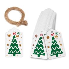 5 pacchi Set di carte da regalo per tag di carta Kraft Christmas (L-31)