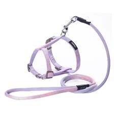 Kafuli PET REGOLABILE AMBIAMENTO A IMMABILE A I CHARME IN CAMIO, Dimensioni: S (Purple Gradient)