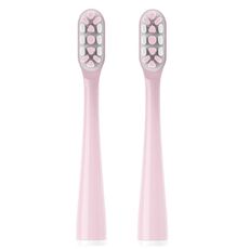 2 PCS Testina per spazzolino elettrico Tufting senza acor per Usmile (rosa)