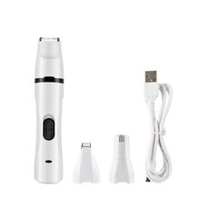 Pet USB rasoio elettrico per rifinire i capelli del cane lucidatore per unghie