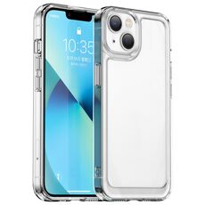 Per iPhone 13 Custodia per telefono in TPU serie Candy (trasparente)