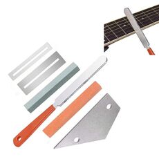 Set di strumenti per lucidatura e livellamento di file di chitarra