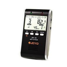 JOYO JM-90 Mini Indicatore LED a clip portatile ricaricabile Metronomo elettronico digitale Generatore di toni Accordatore per chitarra Violino Ukulele (nero)