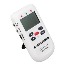 JOYO JM-91 Mini Portable Multi-Function Vocal Metronome Electronic Digital Metronome Tone Generator Tuner per chitarra Violino Ukulele (Bianco)