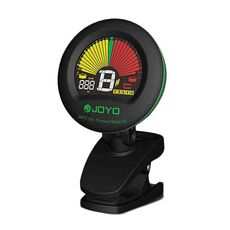JOYO JMT-01 Accordatore per chitarra elettrica con clip e metronomo Microfono incorporato Schermo a colori per chitarra Violino Ukulele (nero)