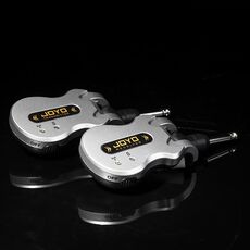 JOYO JW-02A Ricevitore audio trasmettitore audio wireless per chitarra 5.8Ghz portabilità (argento)