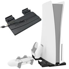 iPega HBP-269 per supporto di base verticale per supporto di ricarica PS5 De / UHD con caricatore per manico