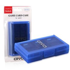 OIVO IV-SW029 24In1 Game Scheda di memoria Memory Scheda di archiviazione Portabicchieri per switch Nintendo (blu)