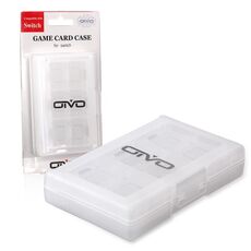 OIVO IV-SW029 24In1 Game Scheda di memoria Caso della scheda di memoria Biglietto da stoccaggio per switch Nintendo (bianco)