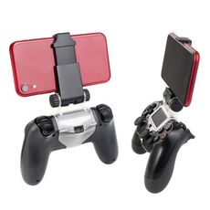 Supporto per morsetto per telefono cellulare Smart Mobile regolabile per DOBE per controller PS4 / Slim / Pro