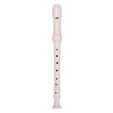5 PCS SW8 Swan 8 buche Studente Bambini Clarinetto in plastica Flauto alto tedesco (bianco)
