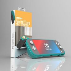 Per Switch Lite Lite Shell Shell Game Scheda Scatola protettiva Staffa della manica di protezione (Pure Green)