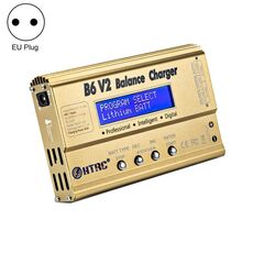 Caricatore per aereo modello HTRC B6 V2 Caricatore intelligente per bilanciamento, spina europea