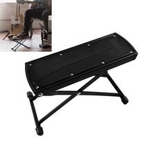 Poggiapiedi per chitarra regolabile a 6 velocità Pedale per suonare la chitarra con pannello antiscivolo
