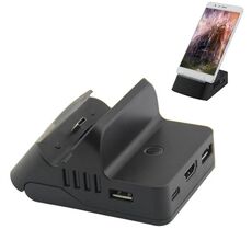 Convertitore di proiezione video Base di ricarica portatile per interruttore, colore del prodotto: tastiera e mouse