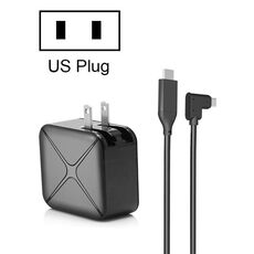 Proiezione multifunzione e ricarica Adattatore CA Adattatore Supporto base Android / PC / Lite per interruttore, Specifiche: Black + US Plug