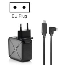 Proiezione multifunzione e ricarica Adattatore CA Adattatore Supporto base Android / PC / Lite per interruttore, Specifiche: Black + Spina UE