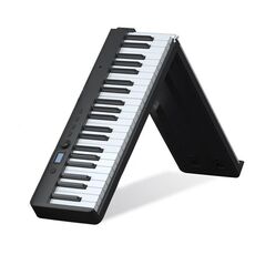 Tastiera per piano elettronica portatile a 88 tasti a 88 key per principianti Practice Piano, USB (Black)