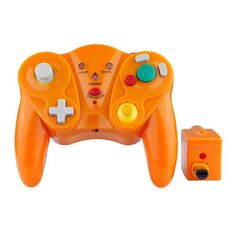 Gamepad wireless HY-5201 2.4HGZ per Nintendo NGC, Colore del prodotto: Orange