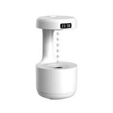 Umidificatore a goccia d'acqua antigravità W1 LED Smart Display (bianco)