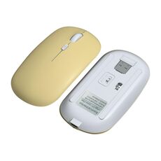 FOREV FVW312 1600 dpi Bluetooth 2.4G Wireless Dual Mode Mouse (giallo)