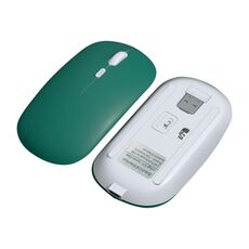 FOREV FVW312 1600 dpi Bluetooth 2.4G Wireless Dual Mode Mouse (verde scuro)