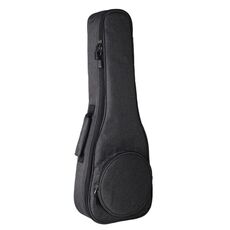 UK-12 Borsa per ukulele da 23 pollici più zaino anti-caduta imbottito in cotone (grigio scuro)