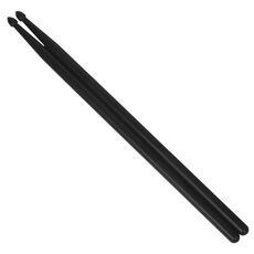 Bacchette per batteria da 2 pezzi Accessori per bacchette in nylon, colore: nero