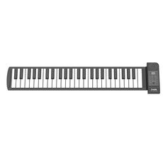 PN61S Tastiera per principianti portatile addensata per pianoforte pieghevole a 61 tasti arrotolata a mano