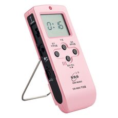 ENO EM-988A Metronomo vocale elettronico ricaricabile per pianoforte/chitarra/tamburo/Guzheng/violino (rosa)