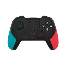 T23 Maniglia per il gioco Bluetooth wireless con vibrazione e sveglia MACRO PROGRAMMAZIONE PROGRAMMAZIONE Maniglia per Nintendo Switch Pro (Blu Red)