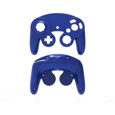 2 PCS gioco singolo punto maniglia shell shell shell shell maniglia parti di riparazione per Nintendo NGC (blu)