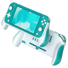 2 PCS Gamepad Grip Cover Case per Nintendo Switch Lite (Blu)