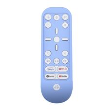 2 PCS Coperchio di protezione del silicone del telecomando è adatto per PS5 Media Remote (Blu luminoso)