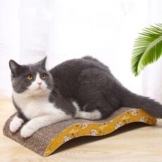 M Tagliere per gatti in cartone ondulato Tagliere per affilare gatti divertenti Colore Consegna casuale